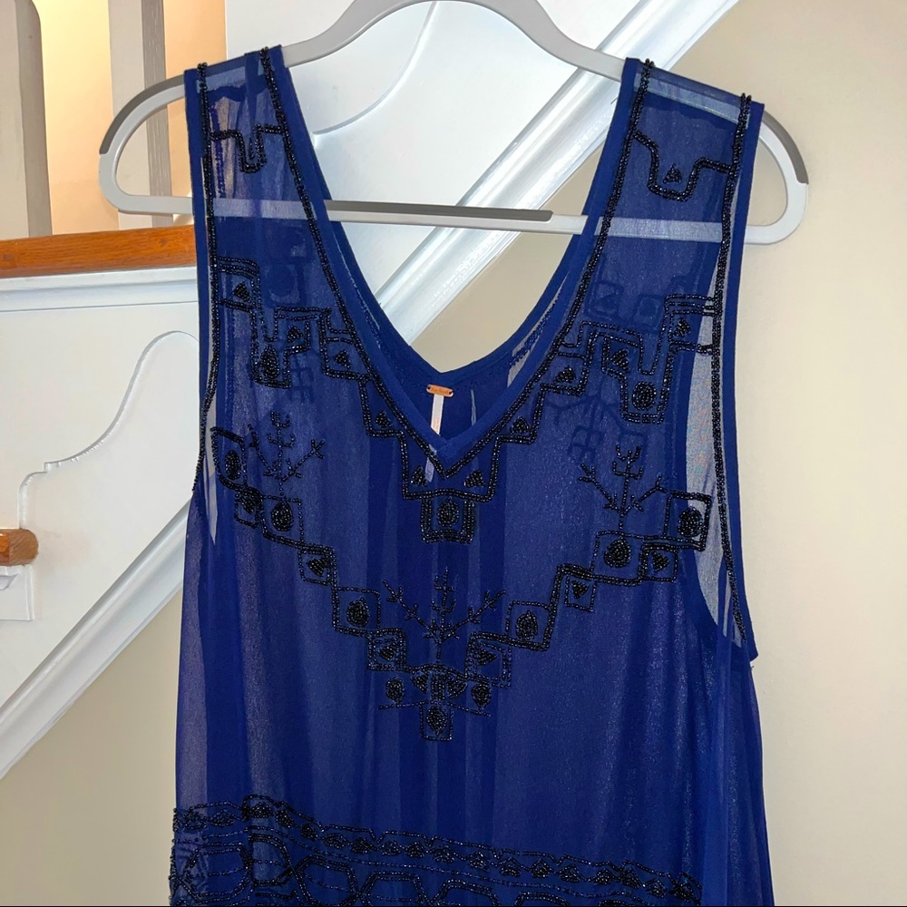 Free People beaded top